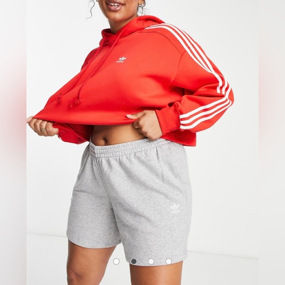 Adidas‎ Essential Original Plus Size Gray Shorts 4X NEW - Picture 1 of 8